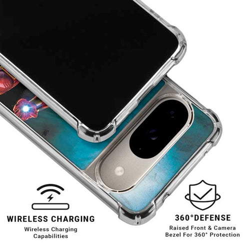 Marvel Iron Man Repulsor Blast Google Pixel 10 Clear Case